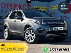 Grey Used 2015 Land Rover Discovery Sport HSE SUV | £14,995 (Expensive)