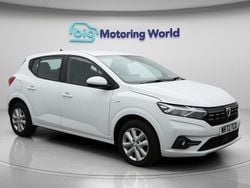 White Used 2022 Dacia Sandero Comfort Hatchback | £10,000 (Good price)