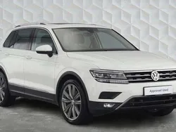 White Used 2018 VW Tiguan SEL SUV | £20,000 (Fair price)