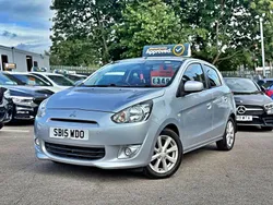 Silver Used 2015 Mitsubishi Mirage Hatchback | £3,500 (Good price)