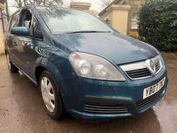 Blue Used 2007 Vauxhall Zafira MPV | £1,899 (Expensive)