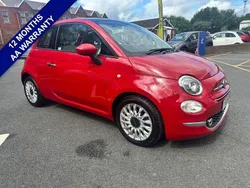 Red Used 2019 Fiat 500 Lounge Hatchback | £7,495 (Fair price)