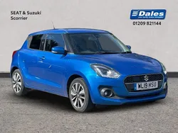 Speedy blue Used 2019 Suzuki Swift SZ5 Hatchback | £9,000 (A bit pricey)