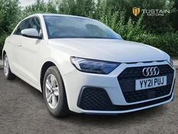 Glacier white Used 2021 Audi A1 Sportback Design Hatchback | £14,799 (Fair price)