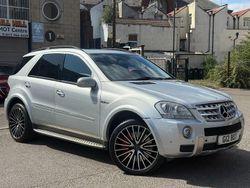 Silver Used 2007 Mercedes ML63 AMG AMG SUV | £8,495
