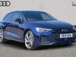 New 2025 Audi A3 Sportback Black Edition Hatchback | £35,310 (Fair price)