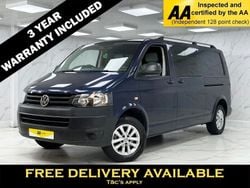 Blue Used 2013 VW T5 Startline Van | £14,595 (A bit pricey)