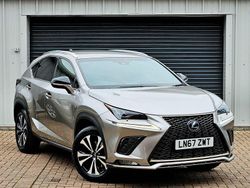 Silver Used 2017 Lexus NX300h Sport Line SUV | £21,495 (Fair price)