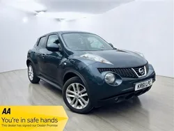 Blue Used 2012 Nissan Juke Acenta Premium SUV | £3,795 (Fair price)