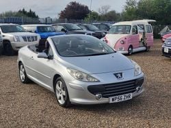 Silver Used 2007 Peugeot 307 CC Sport Cabriolet | £795