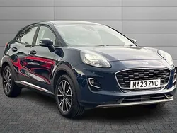 Blazer blue Used 2023 Ford Puma Titanium Hatchback | £17,400 (Fair price)