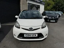 White Used 2014 Toyota Aygo Hatchback | £3,395 (Good price)