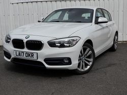 White Used 2017 BMW 116 Sport Line Hatchback | £9,995 (Fair price)