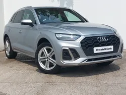 Silver Used 2021 Audi Q5 S-Line SUV | £29,998 (Fair price)