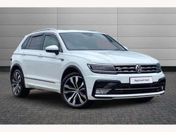 White Used 2017 VW Tiguan R-line SUV | £19,750 (Fair price)