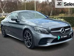 Grey Used 2018 Mercedes C300 AMG Line Premium Coupe | £17,500 (Fair price)