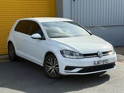 White Used 2017 VW Golf VII SE Hatchback | £9,995 (Fair price)