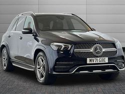 Cavansite blue Used 2021 Mercedes GLE350 AMG line Estate | £38,495 (Good price)