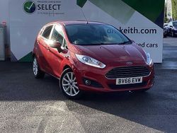 Race red Used 2016 Ford Fiesta Titanium Hatchback | £7,700 (Fair price)