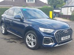 Blue Used 2021 Audi Q5 S-Line SUV | £32,498 (A bit pricey)