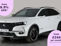 White Used 2021 DS Automobiles DS7 Crossback Performance Line Plus SUV | £17,152 (Fair price)