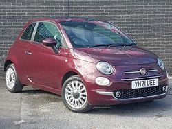 Red Used 2021 Fiat 500 Dolcevita Hatchback | £10,698 (Fair price)