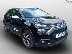 Black Used 2022 Citroën C3 PureTech Hatchback | £11,995 (Fair price)