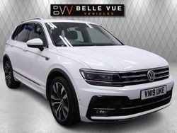 White Used 2019 VW Tiguan R-line SUV | £19,495 (Fair price)