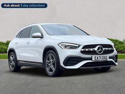 White Used 2021 Mercedes GLA180 AMG Line Premium SUV | £22,495 (Fair price)