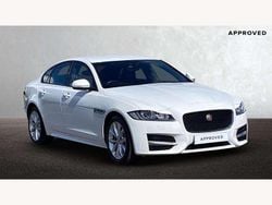 Fuji white Used 2020 Jaguar XF R-Sport Sedan | £18,295 (Fair price)