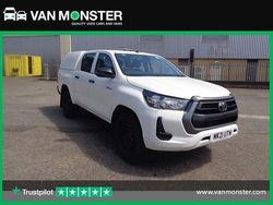 White Used 2021 Toyota HiLux Active Pickup | £17,698 (Fair price)