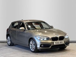 Silver Used 2016 BMW 116 Sport Line Hatchback | £7,950 (Fair price)