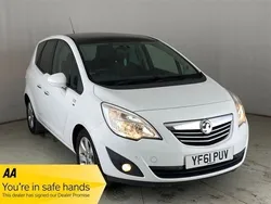 White Used 2012 Vauxhall Meriva MPV | £2,490 (Good price)