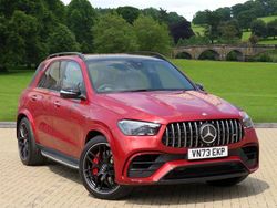 Red Used 2023 Mercedes GLE63 AMG Premium Plus Estate | £87,999 (Fair price)