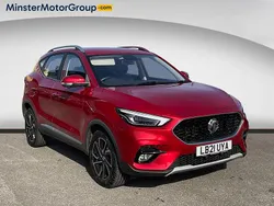 Red Used 2021 MG ZS Exclusive Sedan | £10,390 (Fair price)