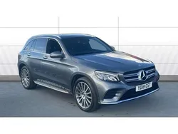 Grey Used 2018 Mercedes GLC250 AMG Line Premium SUV | £21,208 (Fair price)