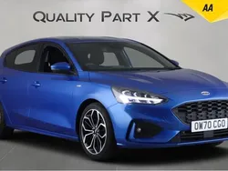 Blue Used 2021 Ford Focus ST-Line X Hatchback | £12,675 (Good price)