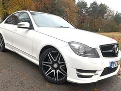 White Used 2013 Mercedes C220 AMG Sedan | £3,795 (Good price)
