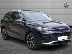 Black Used 2024 VW Tiguan R-line SUV | £35,474 (Expensive)