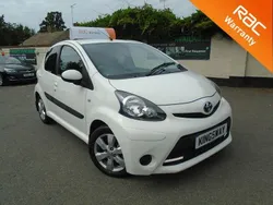 White Used 2014 Toyota Aygo Style Hatchback | £5,999 (Good price)