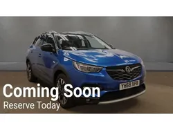 Blue Used 2018 Vauxhall Grandland X Sport SUV | £9,989 (Fair price)
