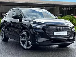 Black Used 2024 Audi Q4 e-tron Black Edition SUV | £36,450 (Good price)