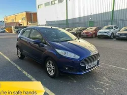 Blue Used 2013 Ford Fiesta Zetec Hatchback | £4,050 (Fair price)