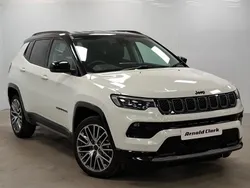 White New 2025 Jeep Compass Summit SUV | £27,998 (Fair price)