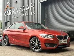 Orange Used 2019 BMW 218 Sport Line Coupe | £10,493 (Good price)