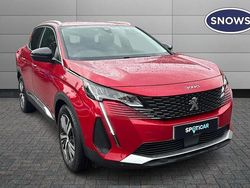 Red Used 2022 Peugeot 3008 Allure Premium SUV | £19,087 (Fair price)