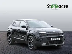 Black New 2025 Jeep Avenger Summit SUV | £23,495 (Fair price)