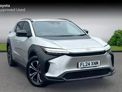 Sterling silver Used 2024 Toyota bZ4X SUV | £25,112 (Fair price)
