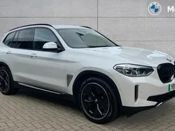 White Used 2021 BMW iX3 Comfort Edition SUV | £28,221 (Fair price)
