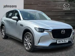 Silver Used 2024 Mazda CX-60 Exclusive-Line SUV | £31,990 (Fair price)